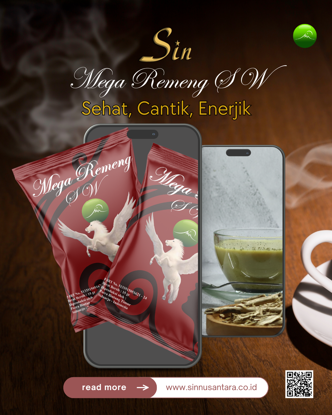 Sin Mega Remeng SW - Sehat, Cantik, Enerjik